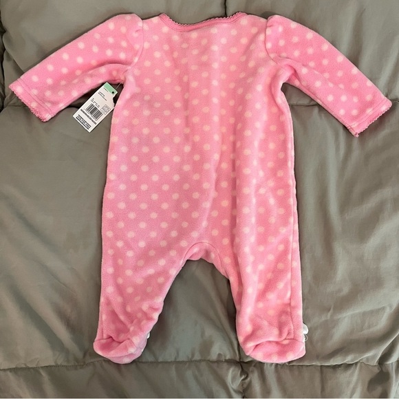 NWT Little Wonders Full Zip Fleece Bear Onesie - Size Newborn - Picture 6 of 6